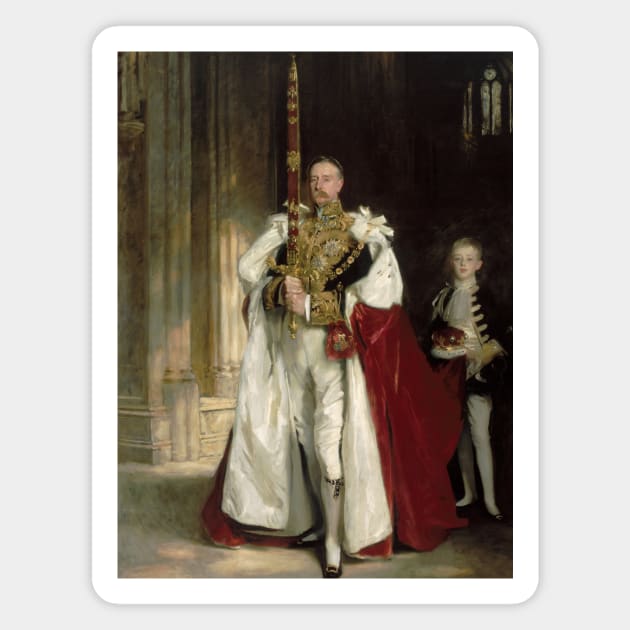 Charles Stewart, Sixth Marquess of Londonderry by John Singer Sargent Magnet by Classic Art Stall